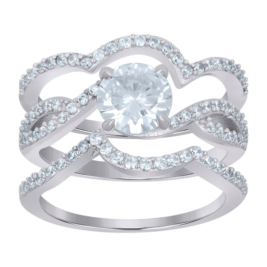 925-Sterling Silver Ring-Sz8