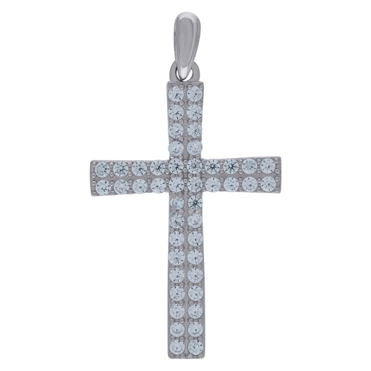 925 Sterling Silver Cz Pendant