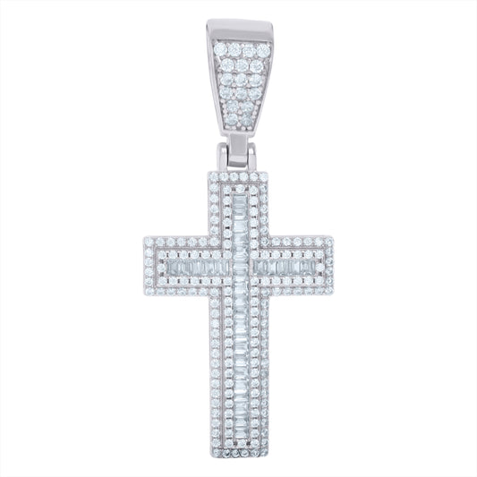 925 Sterling Silver Cz Pendant