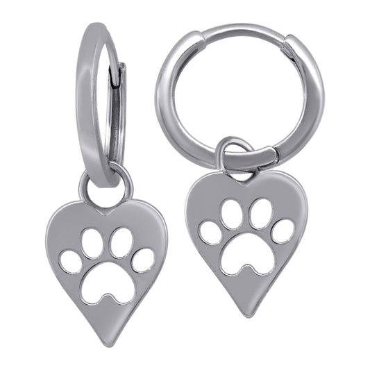 925 Sterling Silver 14mm Earring