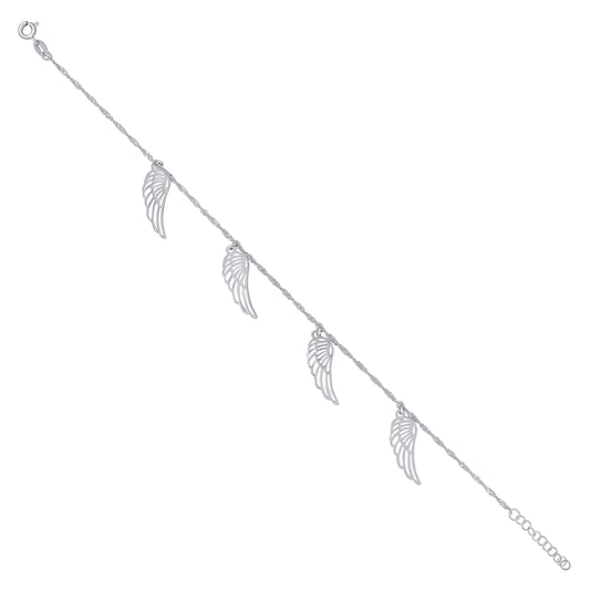 925 Sterling Silver Anklet 10"