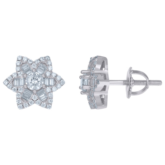 925 Sterling Silver Cz Earrings