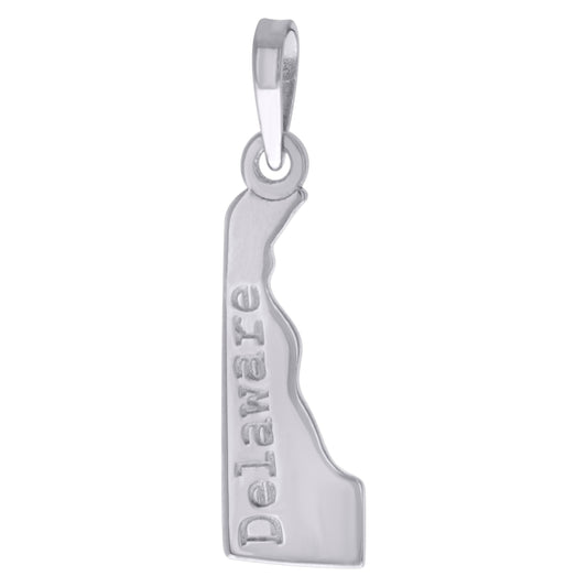 925 Sterling Silver Delware  Pendant