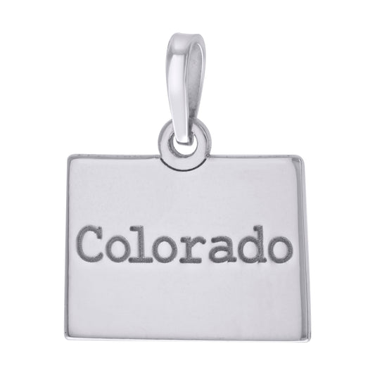 925 Sterling Silver Colorado  Pendant
