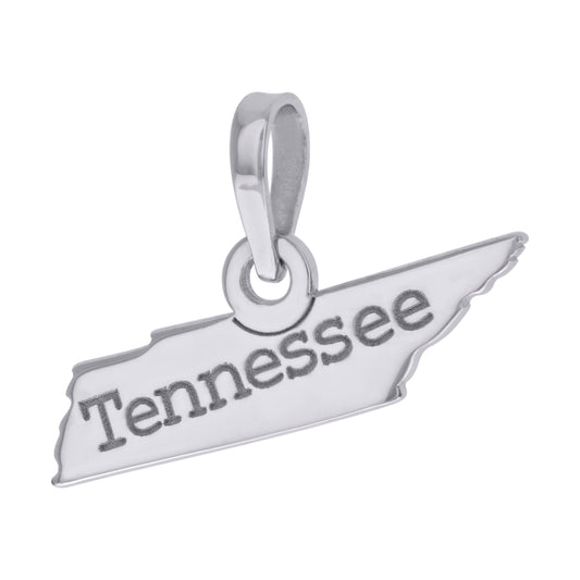 925 Sterling Silver Tennessee  Pendant