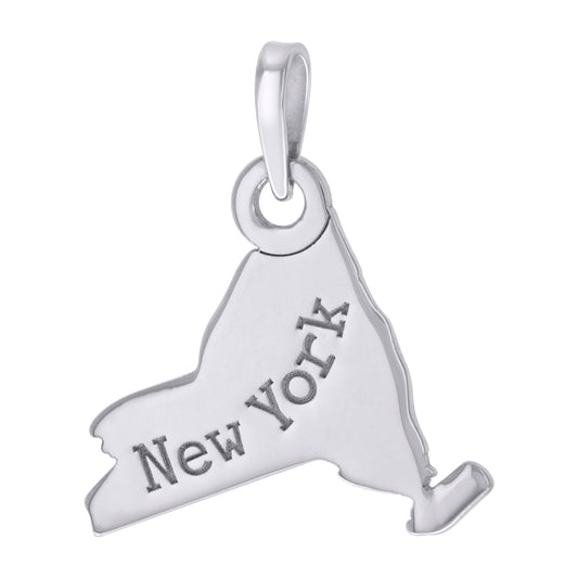 925 Sterling Silver Newyork Pendant