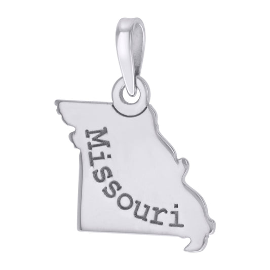 925 Sterling Silver Missouri Pendant