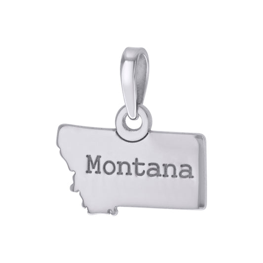 925 Sterling Silver Montana Pendant