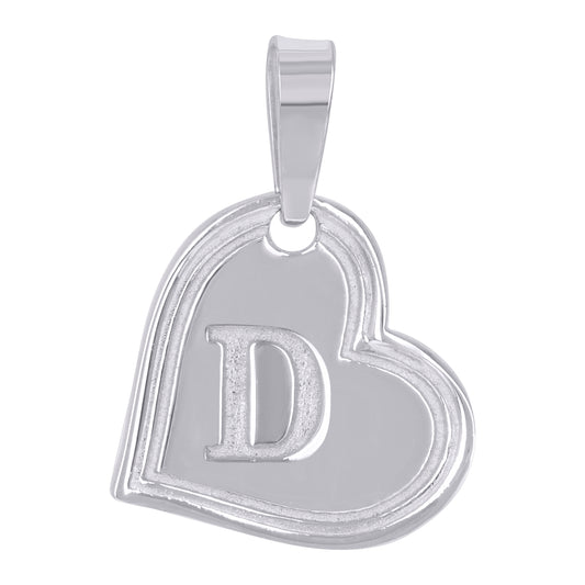 925 Sertling Silver "D" Initial