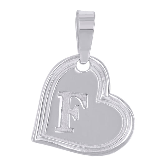 925 Sertling Silver "F" Initial