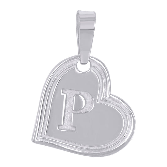 925 Sertling Silver "P" Initial