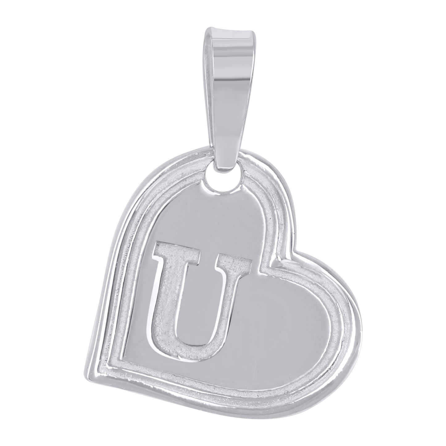 925 Sertling Silver "U" Initial