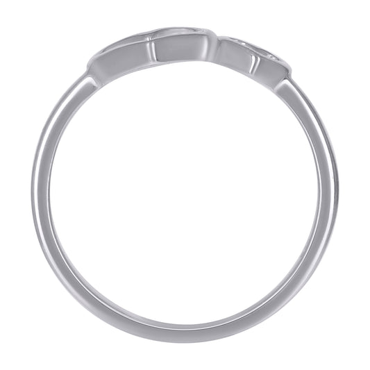 925 Sterling Silver Heart Ring S5