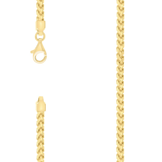 925 Silver Solid Franco Chain 3.7mm