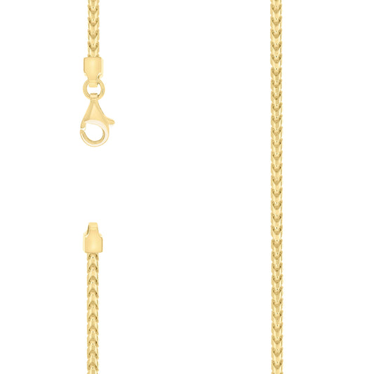 925 Silver Solid Franco Chain 3mm