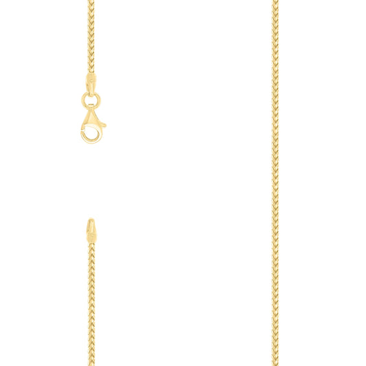 925 Silver Solid Franco Chain 1.5mm