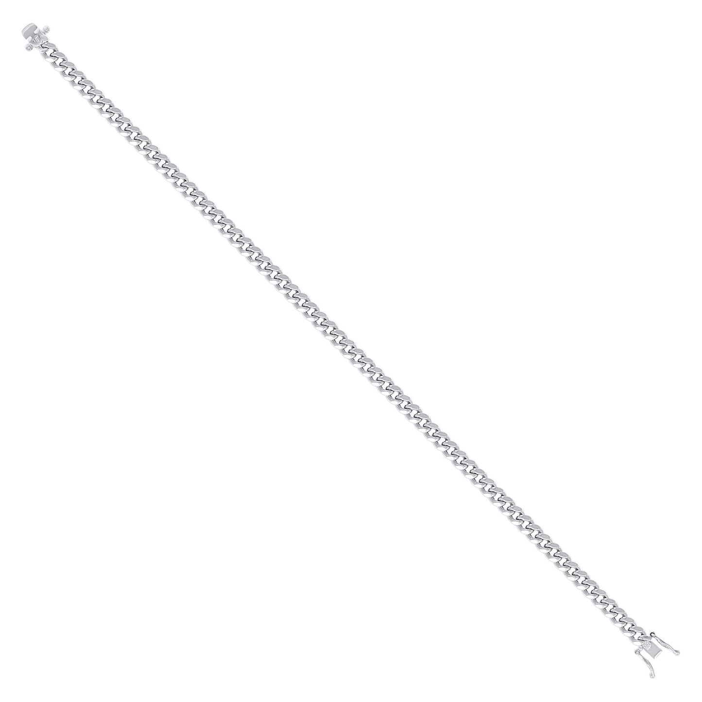 925 Silver Hollow Miami Cuban Chain 4.1mm