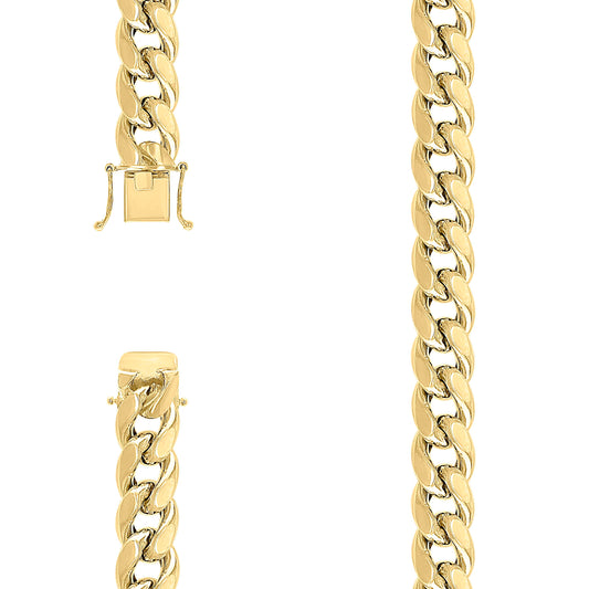 925 Silver Hollow Miami Cuban Chain 12.5mm