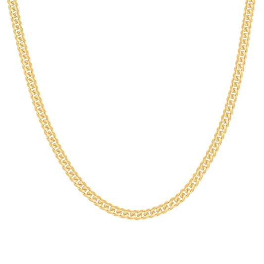 925 Silver Solid Miami Cuban Chain 4.9mm