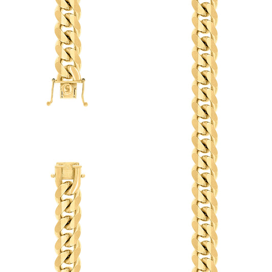 925 Silver Solid Miami Cuban Chain 11.8mm