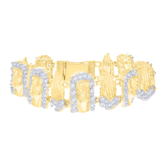 10Kt Gold Bracelet 9"
