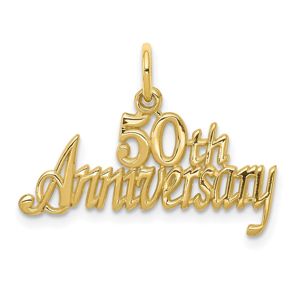 10k 50th ANNIVERSARY Charm