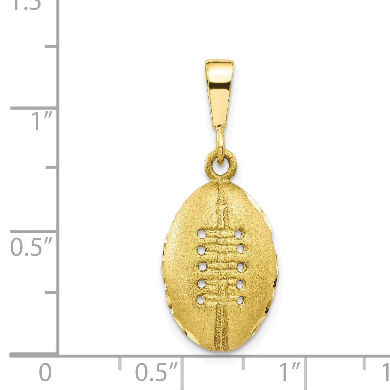 10K Football Charm