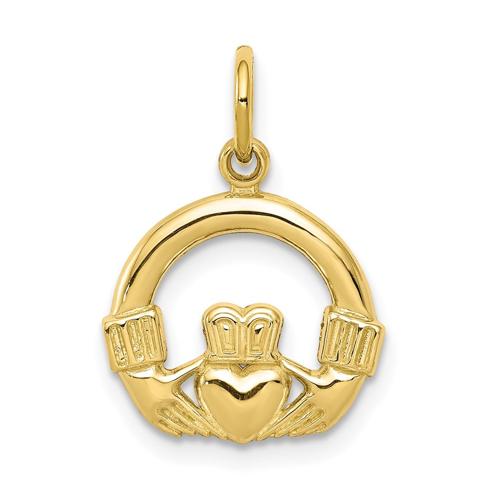 10k Claddagh Charm