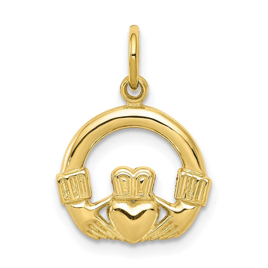 10k Claddagh Charm