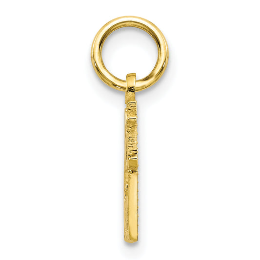 10K BEST FRIEND Charm