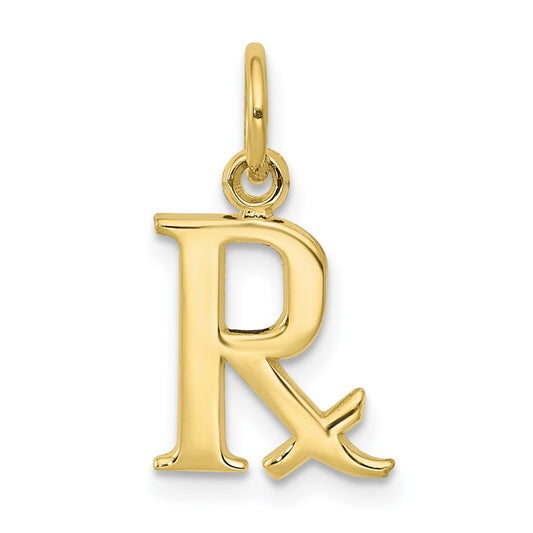 10k Prescription Symbol RX Charm