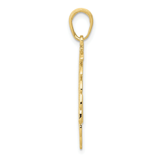 10k Headdress Profile Pendant