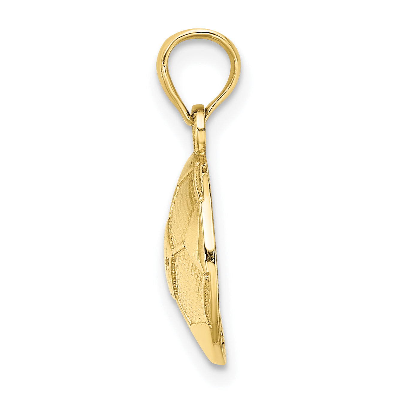 10K Soccer Ball Charm