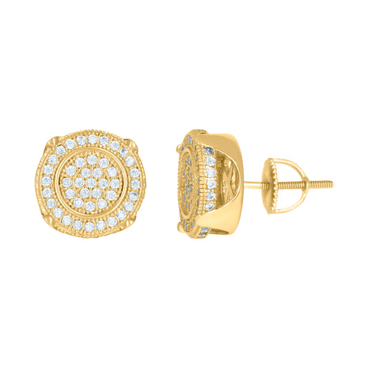 925 Sterling Silver Cz Earrings