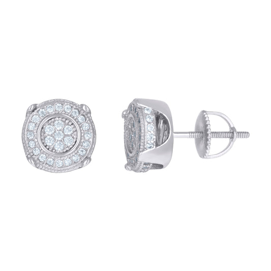 925 Sterling Silver Cz Earrings