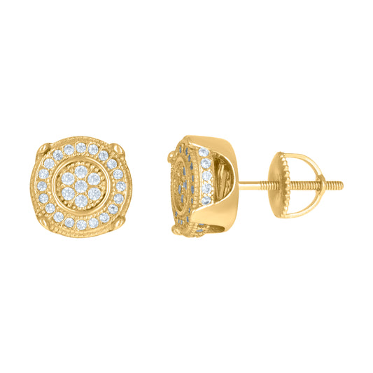 925 Sterling Silver Cz Earrings