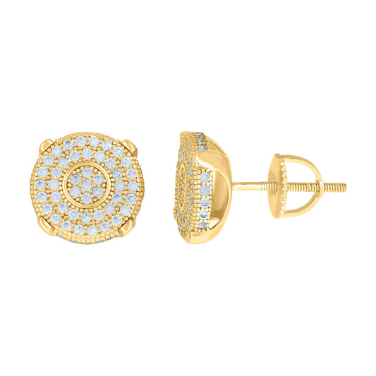 925 Sterling Silver Cz Earrings