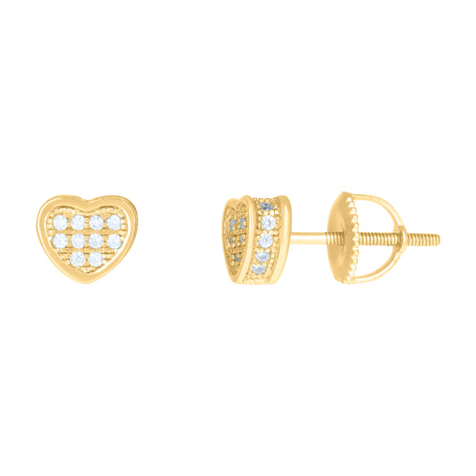 925 Sterling Silver Cz Earrings