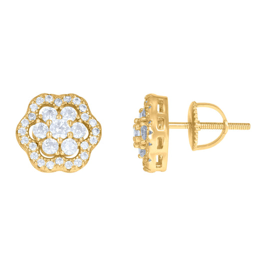 925 Sterling Silver Cz Earrings