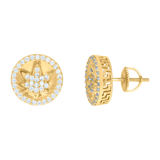 925 Sterling Silver Cz Earrings