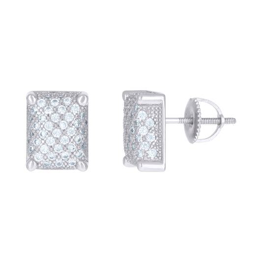 925 Sterling Silver Cz Earrings