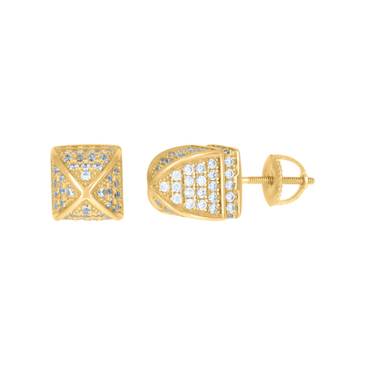 925 Sterling Silver Cz Earrings