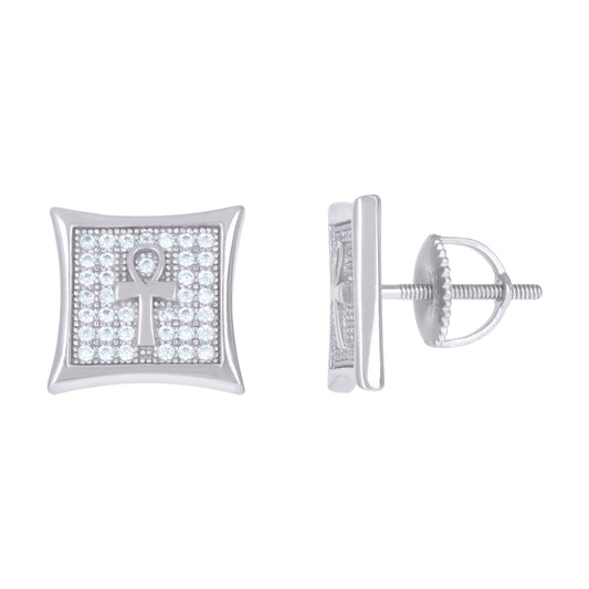925 Sterling Silver Cz Earrings