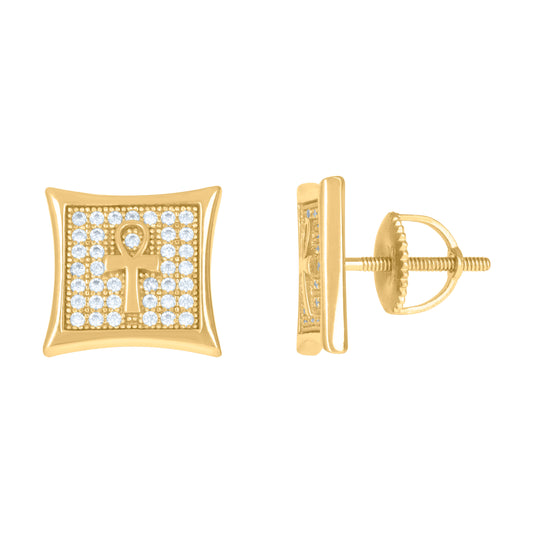 925 Sterling Silver Cz Earrings