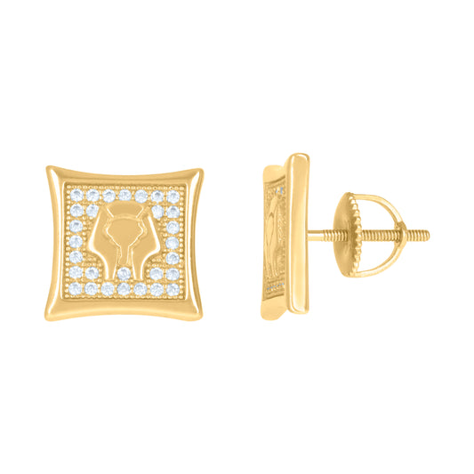 925 Sterling Silver Cz Earrings
