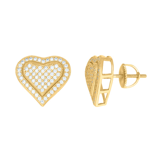 925 Sterling Silver Cz Earrings