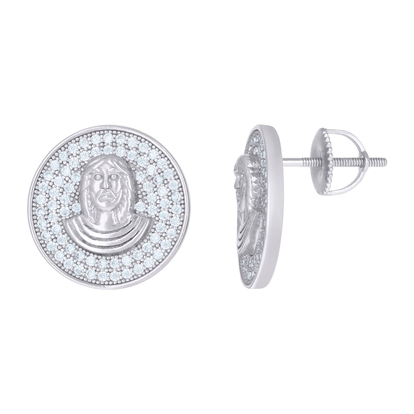 925 Sterling Silver Cz Earrings