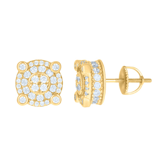 925 Sterling Silver Cz Earrings