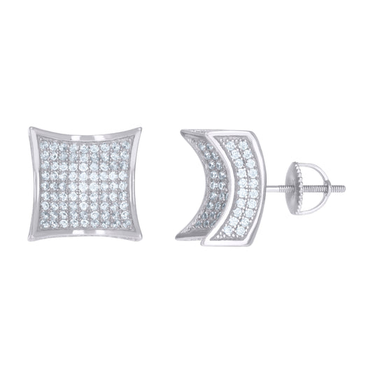 925 Sterling Silver Cz Earrings
