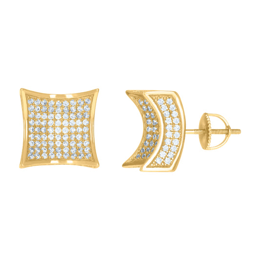 925 Sterling Silver Cz Earrings
